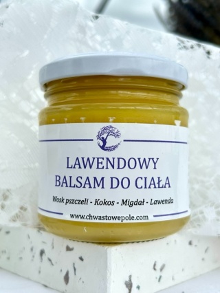 Lawendowy balsam do ciała Chwastowe Pole