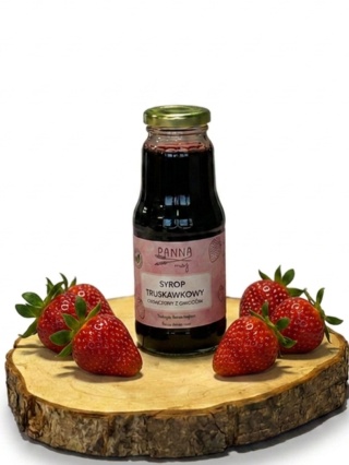 Syrop truskawkowy