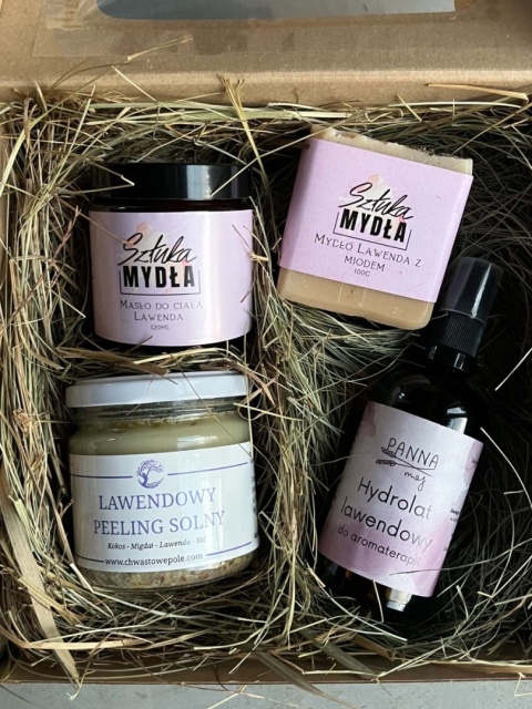Zestaw Lawendowe SPA